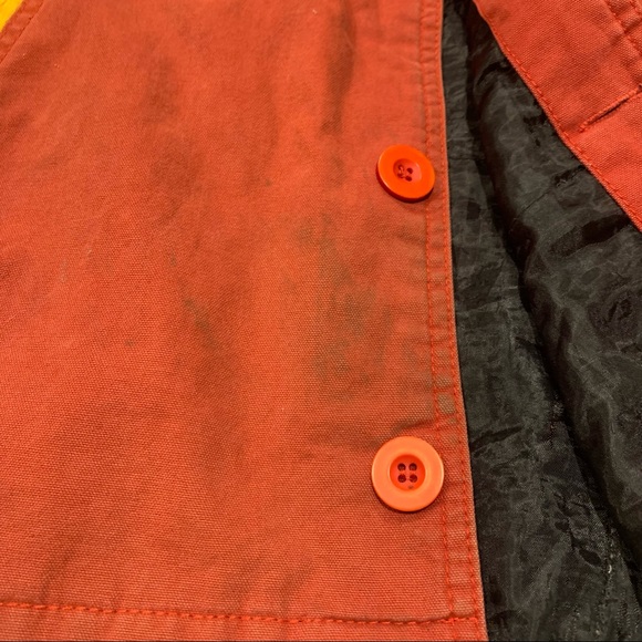 Vintage hand painted mushroom jacket - Picture 4 of 6